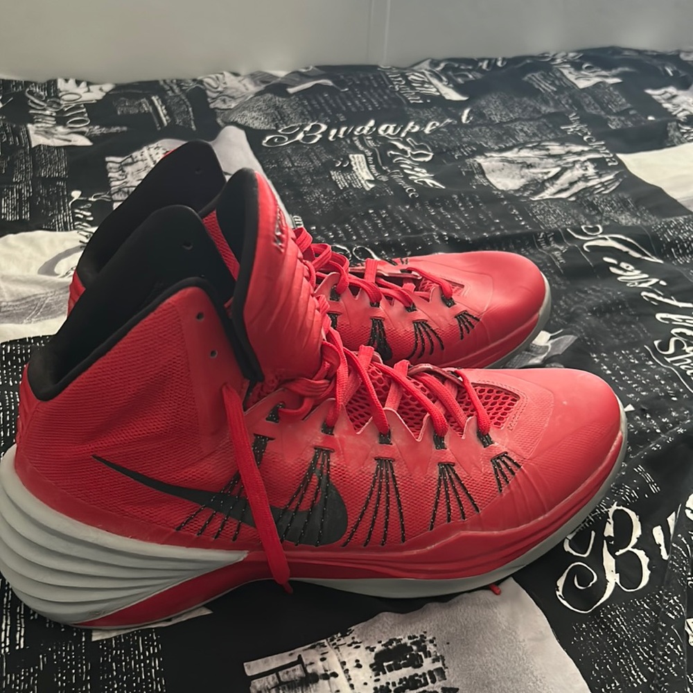 Red Hyperdunks By Nike - image 1